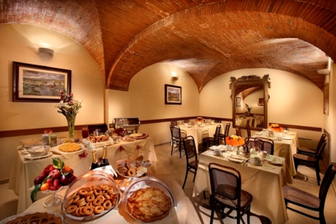 Hotel Plaza Montecatini Terme Saletta Ristorante