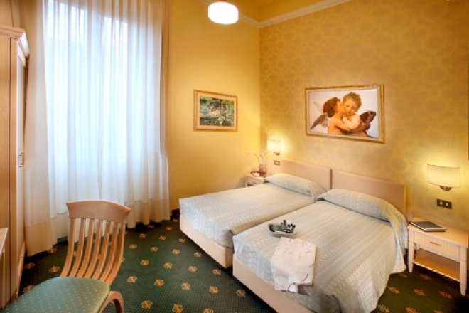 Camera Classic double Hotel Plaza a Montecatini Terme