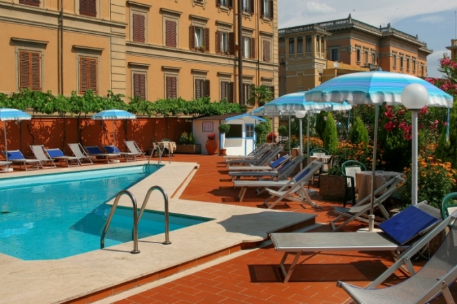 Hotel Plaza Montecatini Terme Piscina Esterna